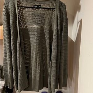 BNWOT-Simply Vera Vera Wang Sage Knit Cardigan